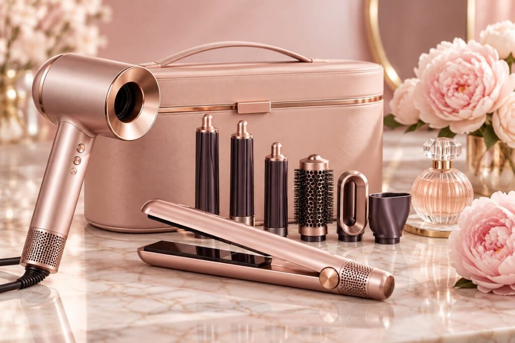 Rose Gold Hair Styling Collection